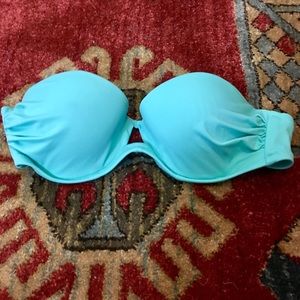Victoria’s Secret aqua blue bikini top 34B